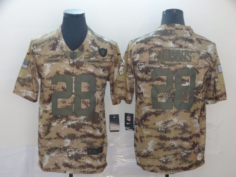 Men Oakland Raiders 28 Jacobs Camo Nike Vapor Untouchable Limited NFL Jersey